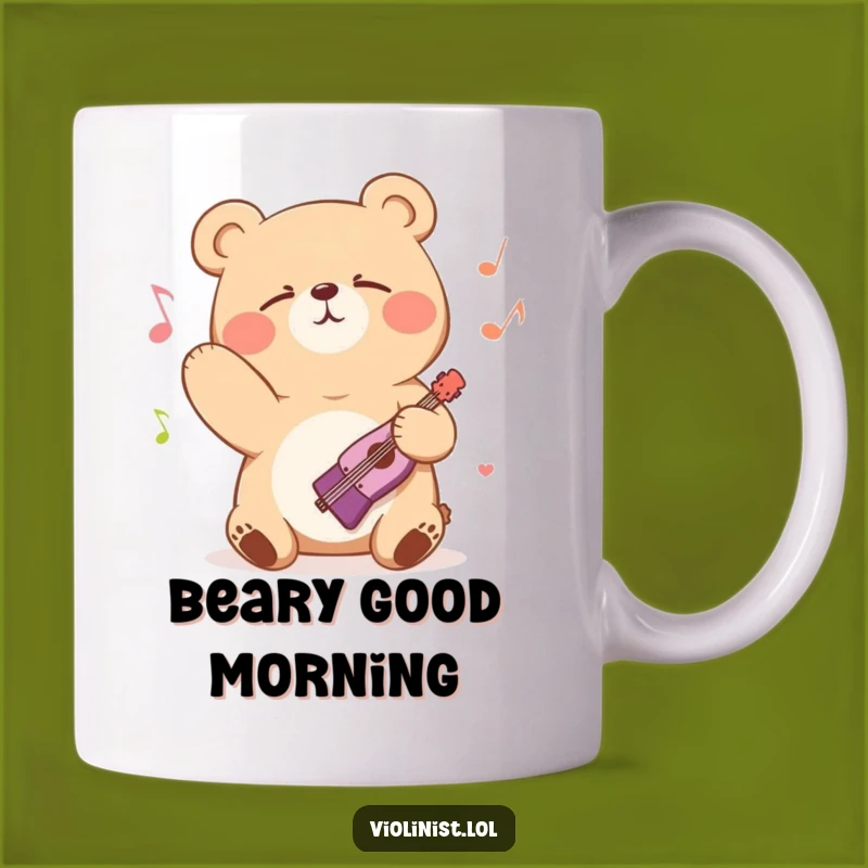 Funny Bear Opera Mug: Perfect Gift for Passionate Music Fans