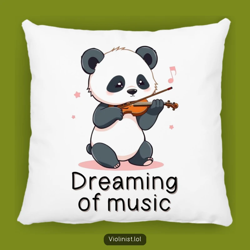 Funny Panda Pillow: Cozy Comfort with a Musical Sway