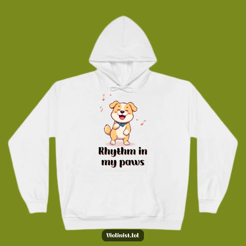 Funny Dog Dancing Hoodie - Cozy & Rhythmic Wear