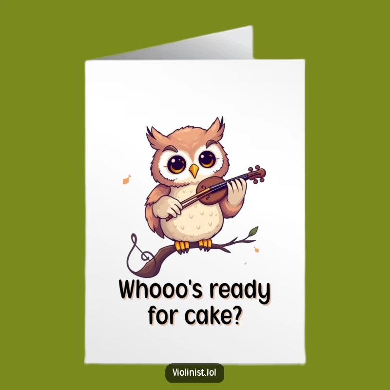 Free Printable Owl Birthday Card: Funny Downloadable Gift for Wise Celebrations