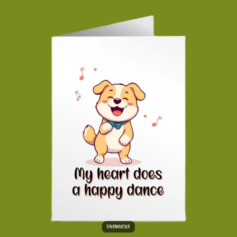 Free Printable Dog Thank You Card - Groovy Pooch Downloadable Note