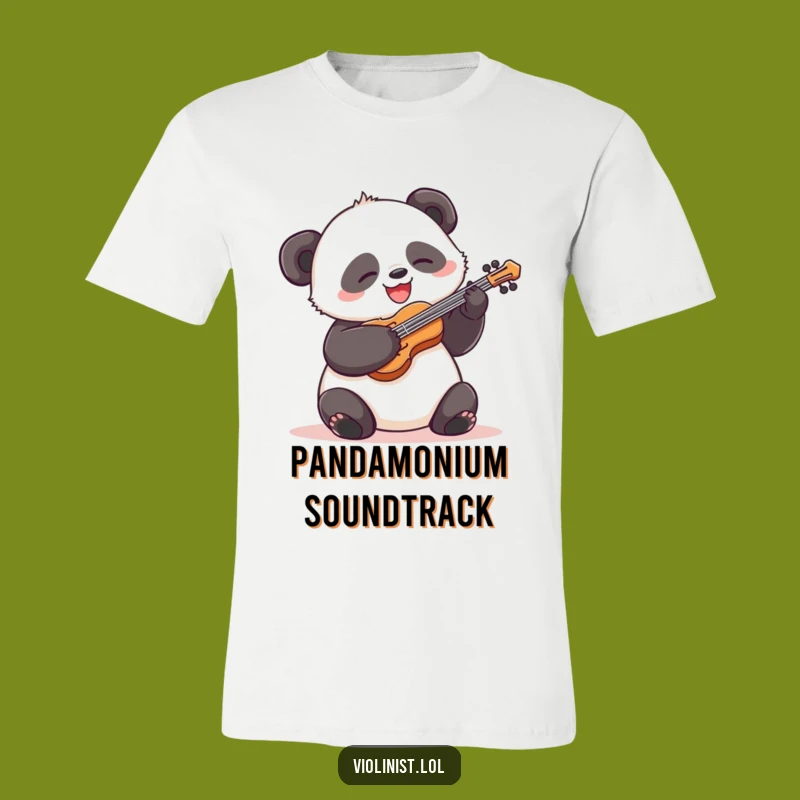 Funny Panda Rocker Tee: Wear Your Musical Madness