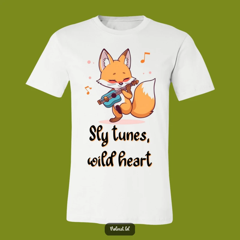 Funny Determined Fox T-Shirt A Rhythmic Musician Shirt, Perfect Funny Gift